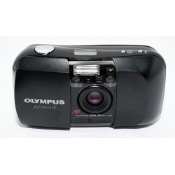 CAMARA COMPACTA ANALÓGICA OLYMPUS U MJU I 35MM 2.8 NEGRA