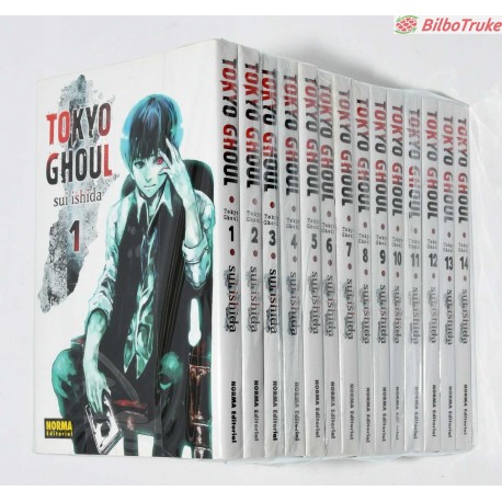COLECCION MANGA TOKYO GHOUL 14 TOMOS