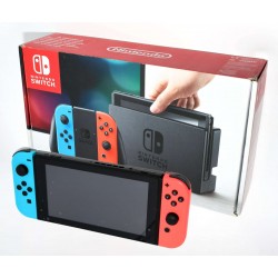CONSOLA NINTENDO SWITCH AZUL ROJA