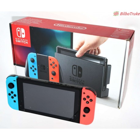 CONSOLA NINTENDO SWITCH AZUL ROJA