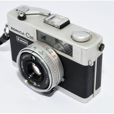 CAMARA VINTAGE KONICA C35 HEZANON F2.8