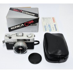 CAMARA VINTAGE KONICA C35 HEZANON F2.8