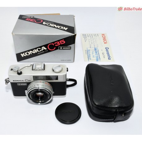 CAMARA VINTAGE KONICA C35 HEZANON F2.8