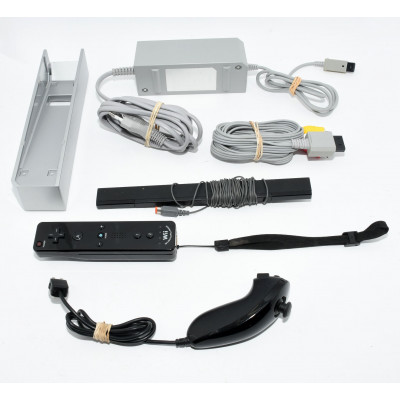 CONSOLA WII NEGRA CON MANDO