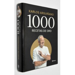 LIBRO KARLOS ARGUIÑANO 1000 RECETAS DE ORO