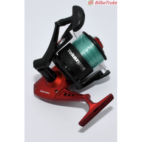 CARRETE PESCA YOKOZUNA ROJO