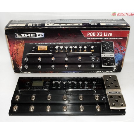 PEDAL LINE 6 POD X3 LIVE