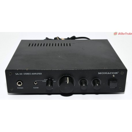 AMPLIFICADOR STEREO MONACOR SA 50