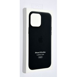 FUNDA IPHONE 13 PRO MAX LEATHER CASE MAG SAFE NEGRA