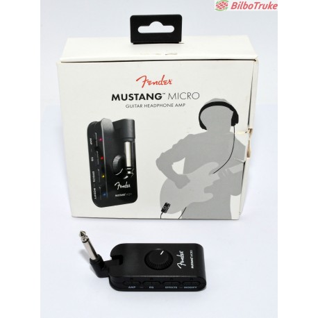 HEADPHONE AMP FENDER MUSTANG MICRO