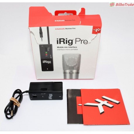 INTERFAZ GUITARRA IRIG PRE