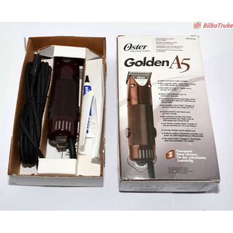 TRASQUILADORA DE ANIMALES OSTER GOLDEN A5 CON CUCHILLA OSTER