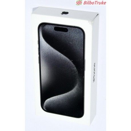 IPHONE 15 PRO 256GB BLACK TITANIUM PRECINTADO