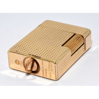 MECHERO DUPONT DORADO GRABADO