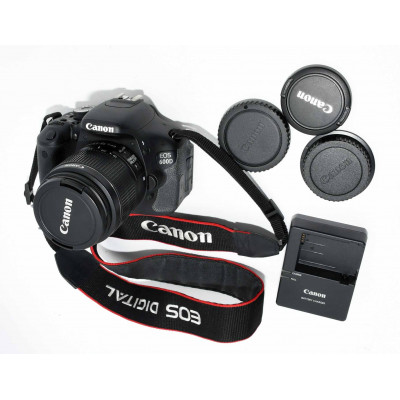 CAMARA REFLEX DIGITAL CANON EOS 600D OBJ CANON 18-55MM