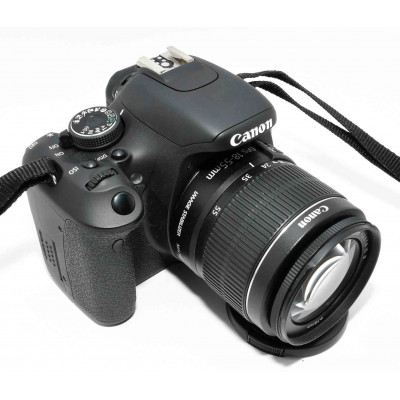 CAMARA REFLEX DIGITAL CANON EOS 600D OBJ CANON 18-55MM