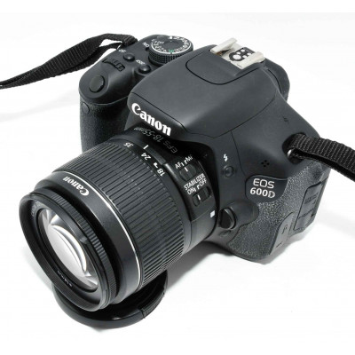 CAMARA REFLEX DIGITAL CANON EOS 600D OBJ CANON 18-55MM