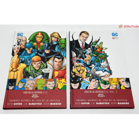 LIGA DE LA JUSTICIA - JLI - VOL-1-2