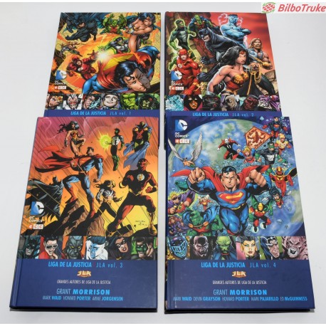 LA LIGA DE LA JUSTICIA - JLA VOL. 1-4