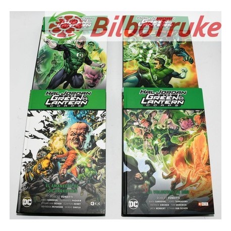 COLECCION HAL JORDAN Y LOS GREEN LANTERN CORPS - 4 TOMOS