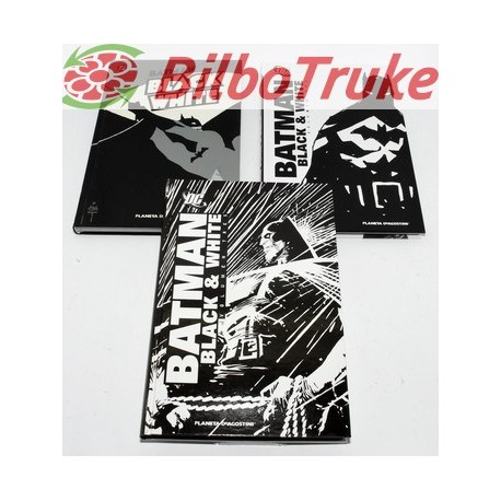 BATMAN BLACK WHITE - 3 TOMOS