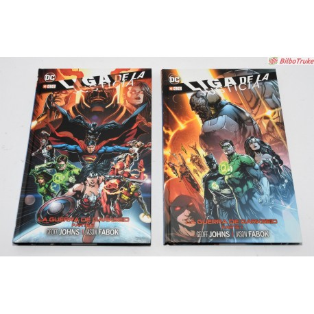 LIGA DE LA JUSTICIA. LA GUERRA DE DARKSEID - 2 TOMOS