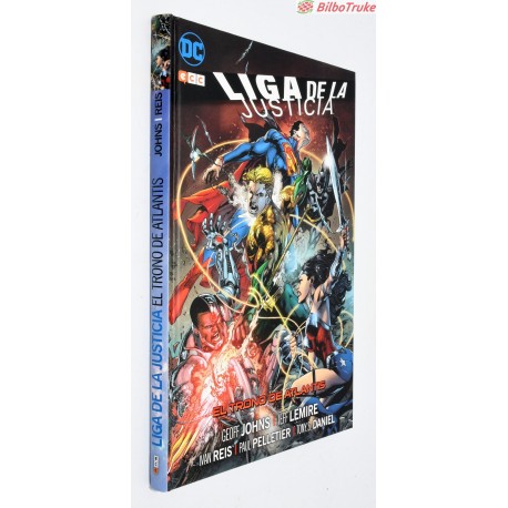 LIGA DE LA JUSTICIA - EL TRONO DE ATLANTIS