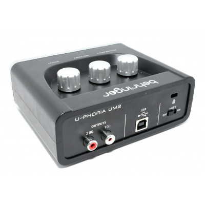 INTERFAZ AUDIO BEHRINGER U-PHORIA UM2