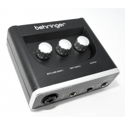 INTERFAZ AUDIO BEHRINGER U-PHORIA UM2