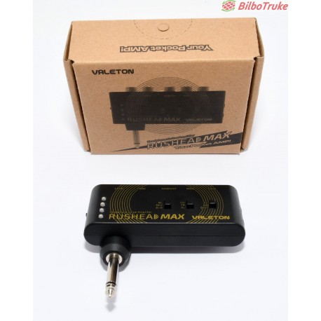 AMPLIFICADOR PORTATIL BOLSILLO VALETON RUSHHEAD MAX