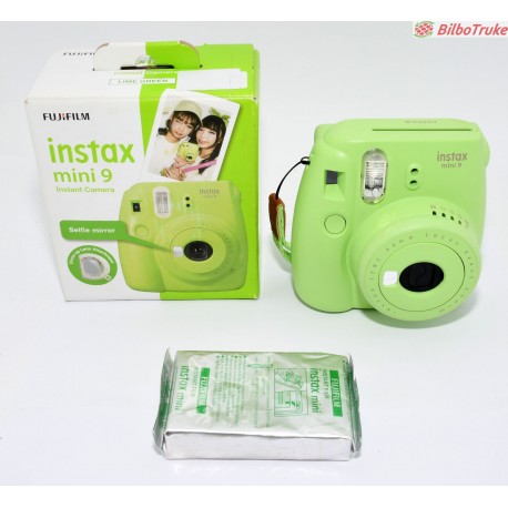 CAMARA FUJIFILM INSTAX MINI 9 CON RECAMBIO