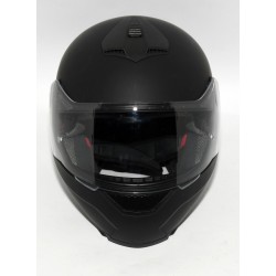 CASCO MOTO MODULAR NEGRO MATE
