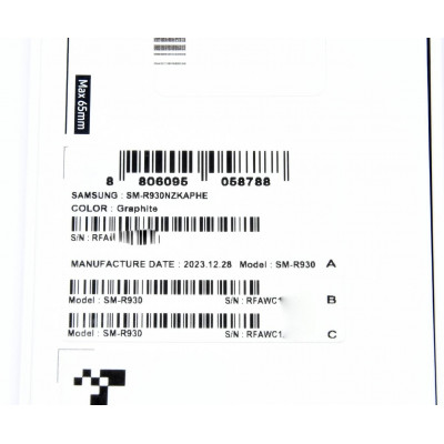 SMARTWATCH SAMSUNG GALAXY WATCH6 40MM NEGRO PRECINTADO