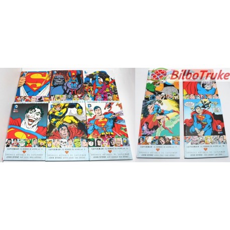 COLECCION SUPERMAN EL HOMBRE DE ACERO - 10 TOMOS