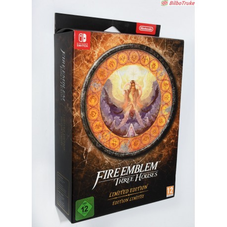 VIDEOJUEGO COLECCIONISTA NINTENDO SWITCH FIRE EMBLEM: THREE HOUSES LTD ED.