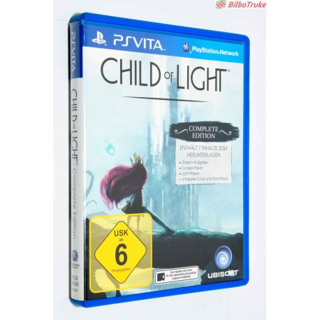 VIDEOJUEGO PSVITA CHILD OF LIGHT GER