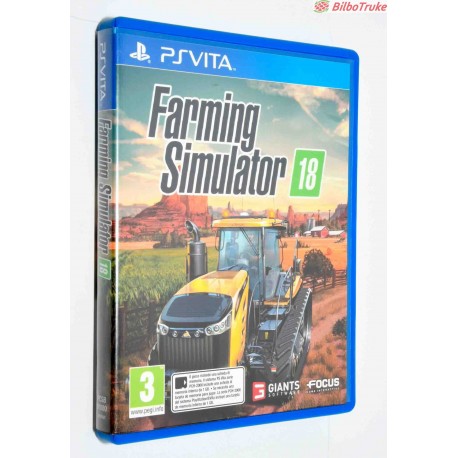 VIDEOJUEGO PSVITA FARMING SIMULATOR 18