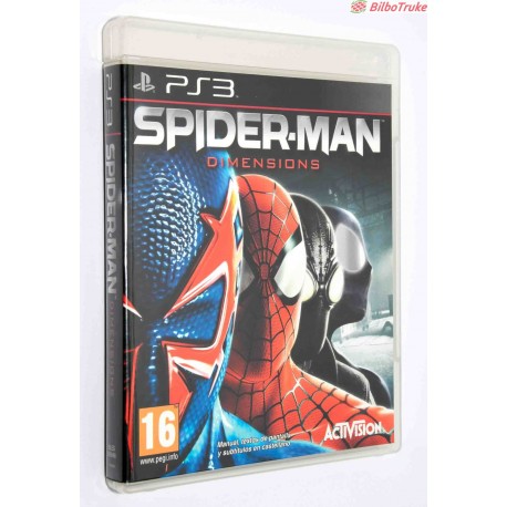 VIDEOJUEGO PS3 SPIDERMAN DIMENSIONS