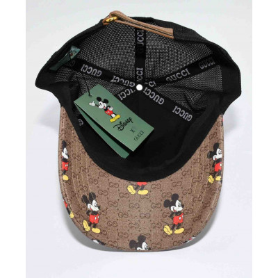 GORRA GUCCI MICKEY MOUSE MARRON