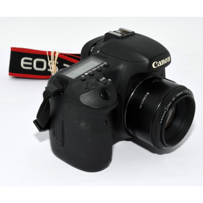 CAMÁRA CANON EOS 7D + 50MM F:1.8 II