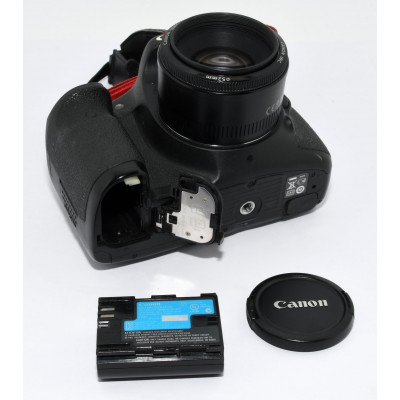 CAMÁRA CANON EOS 7D + 50MM F:1.8 II