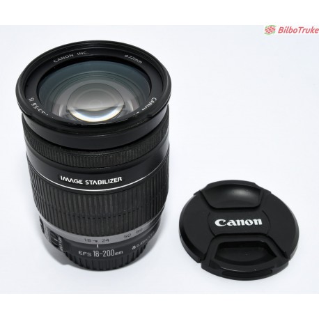 OBJETIVO CANON 18-200MM EFS IS F:3.5-5.6 IS