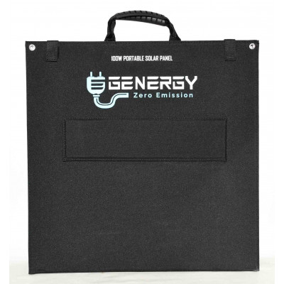 BATERIA Y PANEL SOLAR 100W GENERGY