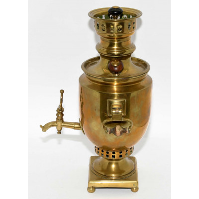 SAMOVAR RUSO DE LATON