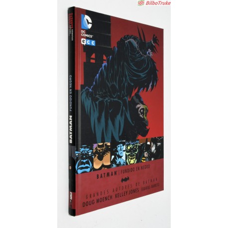 BATMAN FUNDIDO EN NEGRO