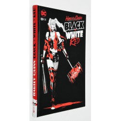 HARLEY QUINN BLACK + WHITE + RED