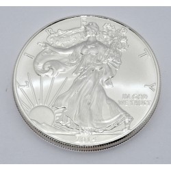 MONEDA DOLAR PLATA 2014 ONZA