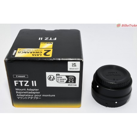 ADAPTADOR NIKON F PARA NIKON Z FTZ II