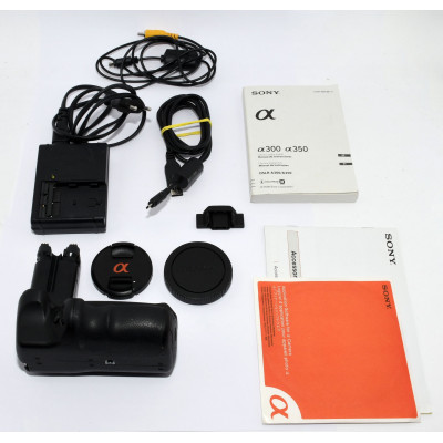CÁMARA DIGITAL REFLEX SONY A350 + 18-70MM F:3.5-5.6 + GRIP