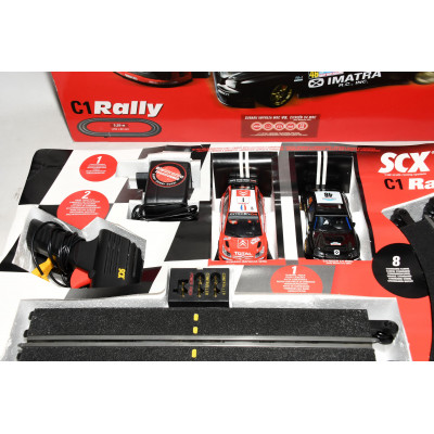 CIRCUITO Y COCHES SCALEXTRIC C1 RALLY